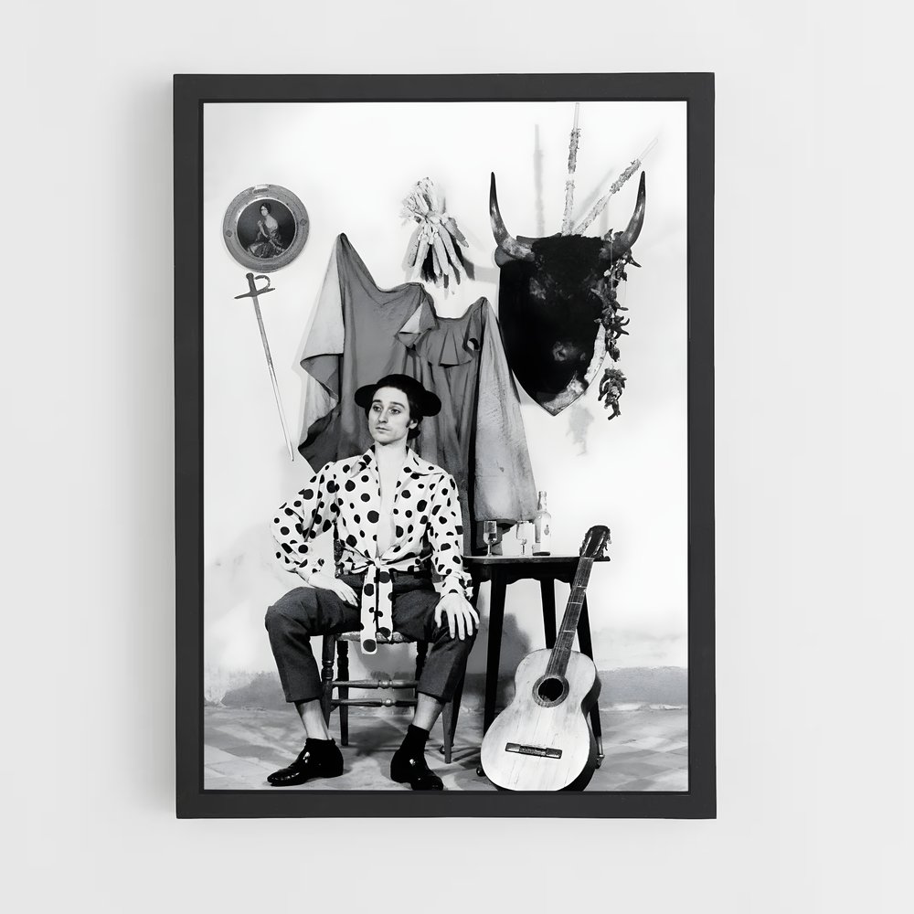 Poster Serenade à la Guitare – affiche Danse (vue 2)